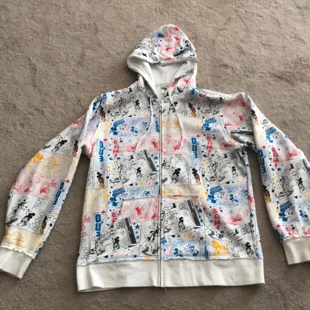 Disney parks zip up hoodie